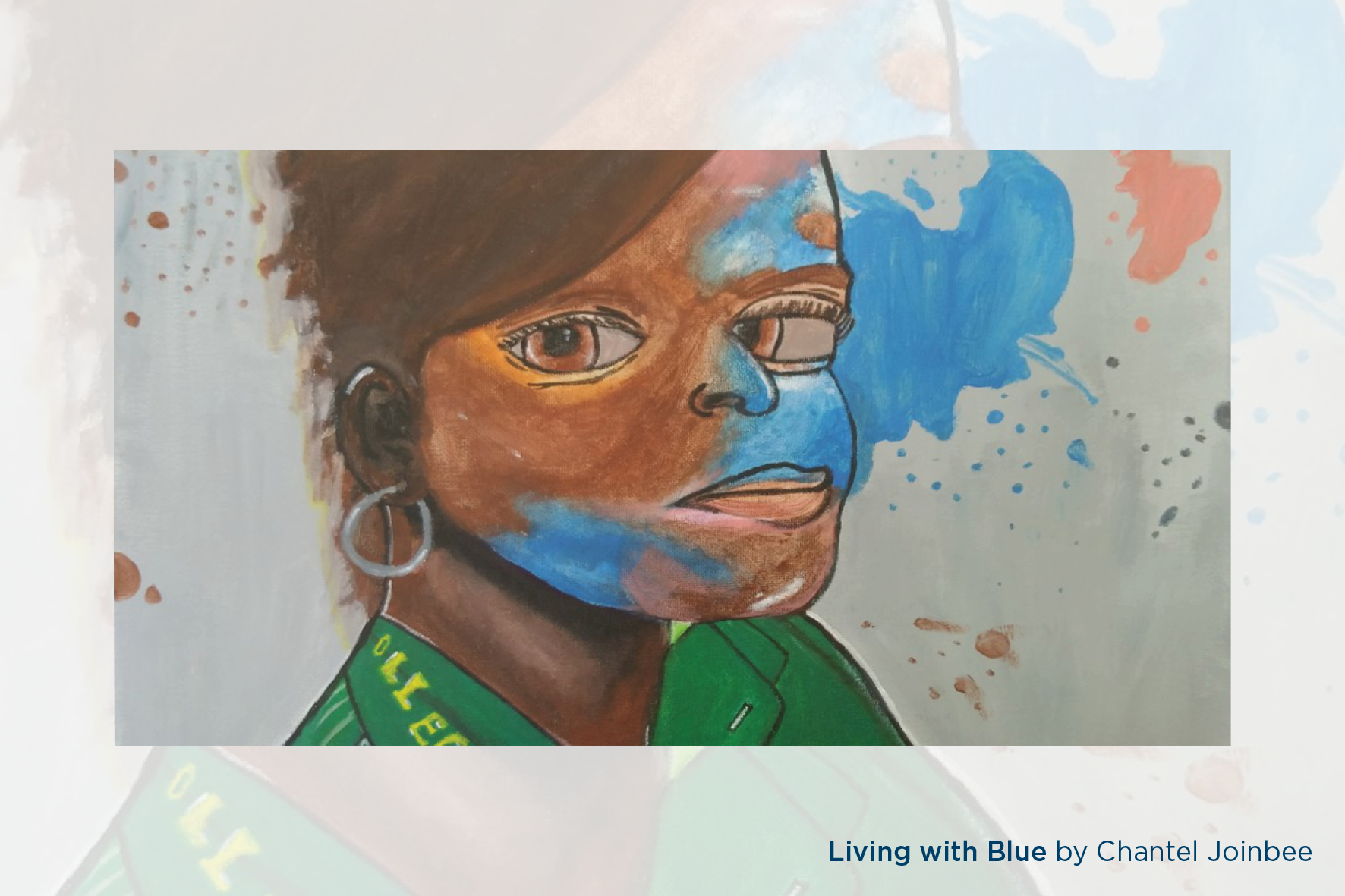 2021 Senior category — Third place (equal): Living with blue (Chantel Joinbee)