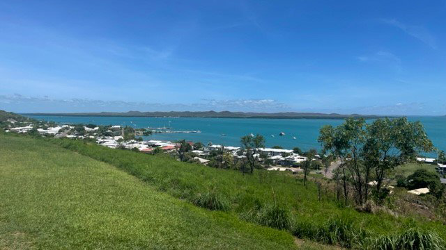 Thursday Island 2022 visit - village and islands view