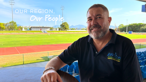 Cairns resident Greg Curtis-Hill looks forward to the day the new Cairns Head to Health centre opens