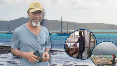 Thursday Island man Norman Gibson Daniel, affectionately known as Uncle Gibson, has been receiving help from for PTSD, depression, and anxiety.