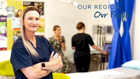 Townsville Medicare UCC Project Lead and Registered Nurse Kristie Wyeth.