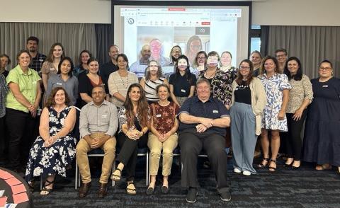 Mental Health Stepped Care service providers meet to discuss the redesigned model and service offerings.