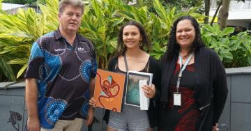 Indigenous Youth Art Competition winner 2019