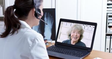Telehealth - doctors consultation - laptop