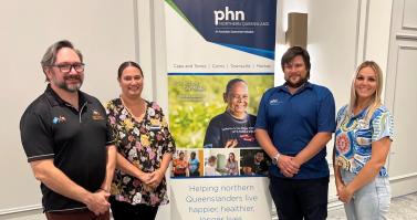 715 Health Assessment education dinners - NQPHN staff with trainer