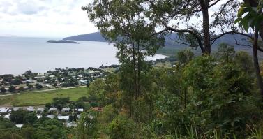 Birds eye photo of Indigenous community of Yarrabah