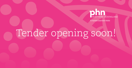 Tender opening soon